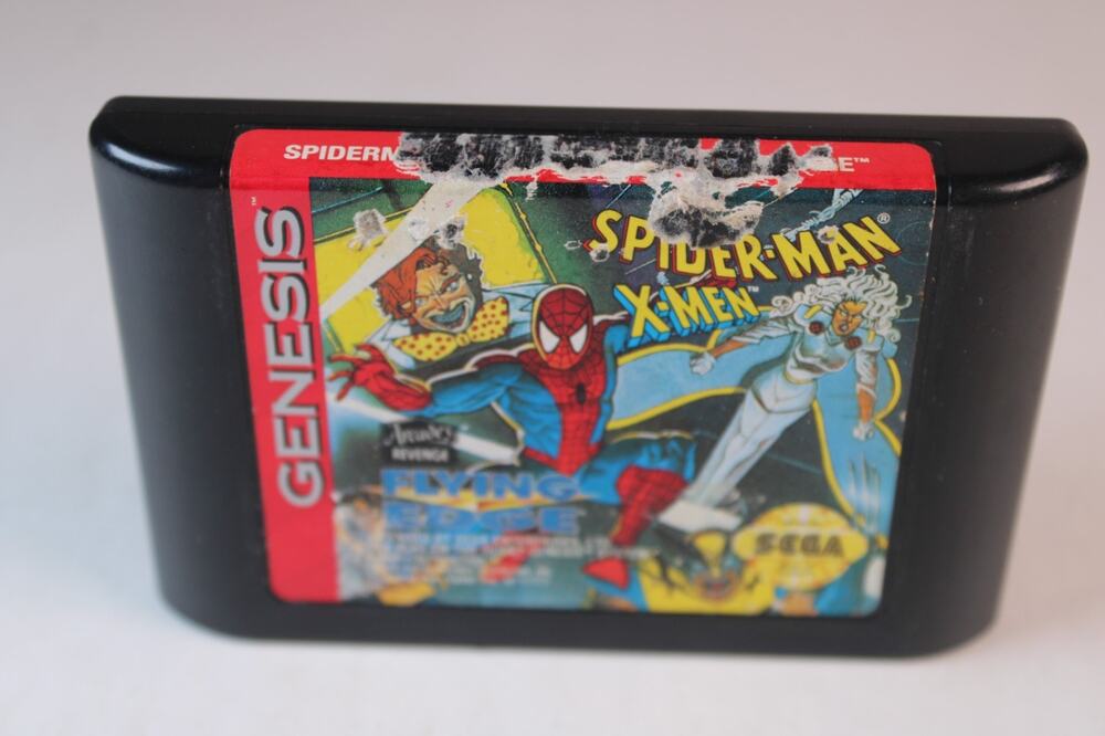 Spider-Man/X-Men: Arcade's Revenge (Sega Genesis, 1993) Game Only, Tested/Works